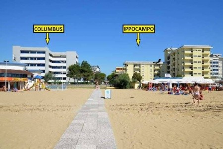 Apartmány Columbus Ippocampo Su- Bibione Spiaggia