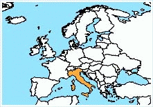 mapa - Talianska republika