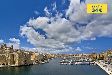 Nejhezčí místa Malty – Hotel Malta 3* SUNFLOWER